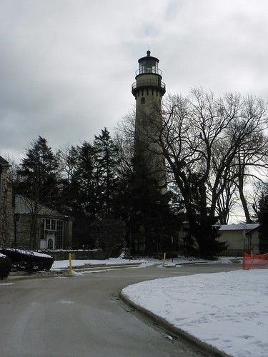 Evanston 1.3.2010 (5) Grosse Point Lighthouse