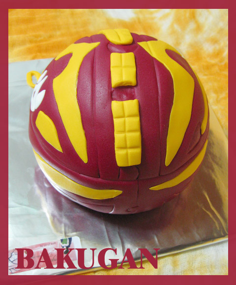 bakugan cake