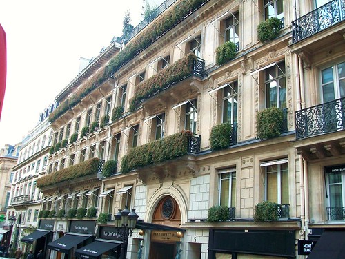 green balconies