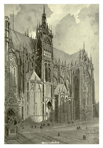 017-Catedral de Metz-Alsace-Lorraine-1918- Edwards George Wharton