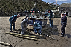 Boat Launch at Gorran Haven
