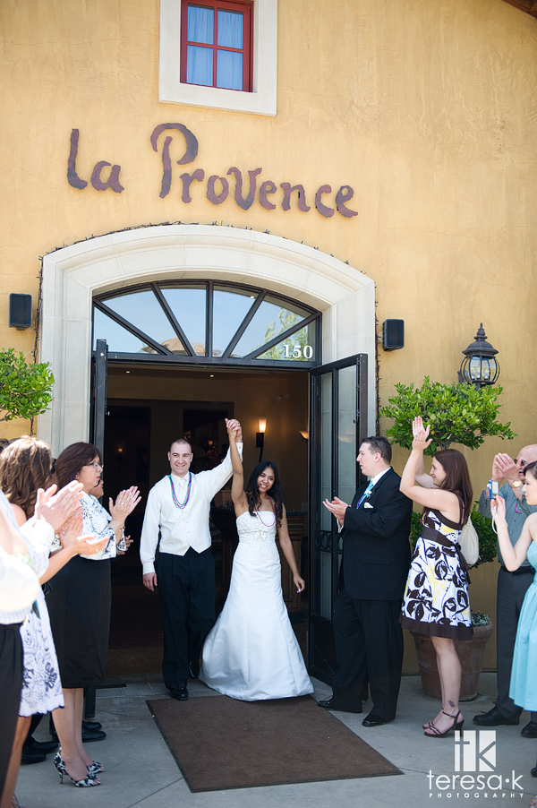Landon and Brigette's Romantic La Provence Wedding by Teresa K photography, Roseville wedding photographer