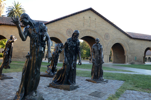 The Burghers of Calais, Stanford University