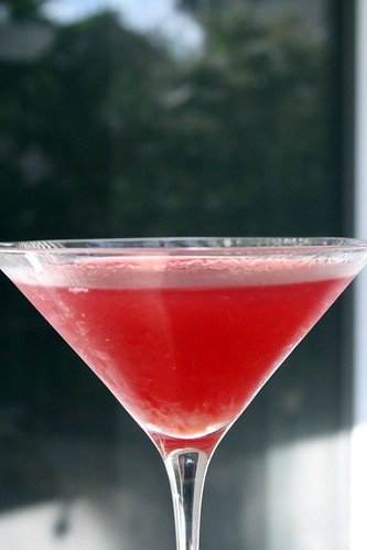 Pomegranate martini