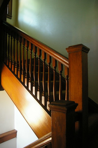 Rear stairs