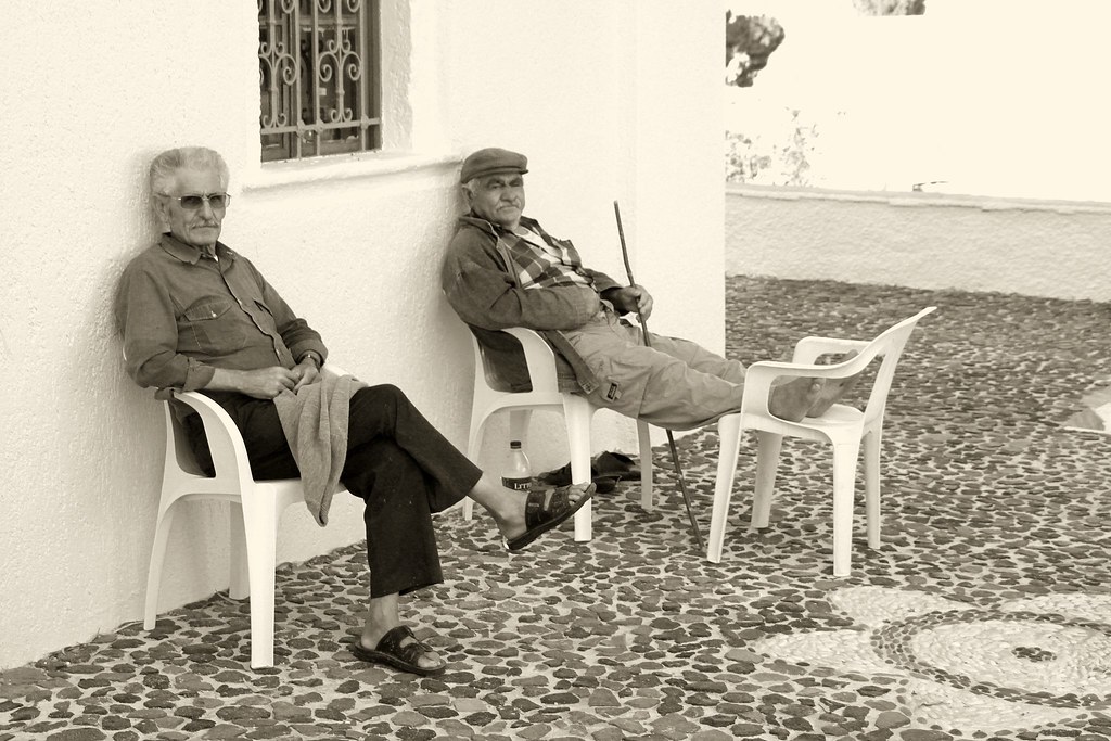 Old Men in Vothonas