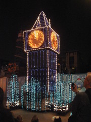 Big Ben in Disney's Electrical Parade. (04/17/2010)