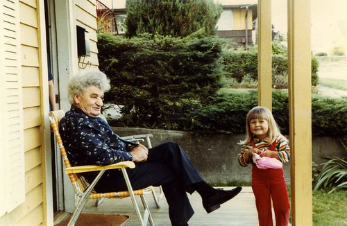 The Everywhereist with her grandfather, circa 1983. 