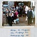 Abholen des Koenigspaars zum Kirchgang am Weiberschuetzentag 1965