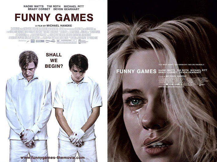 Movie Poster of the Week: An Interview with Funny Games Poster Designer  Akiko Stehrenberger on Notebook