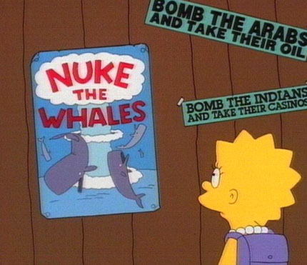 ¡Bombardead a las ballenas!