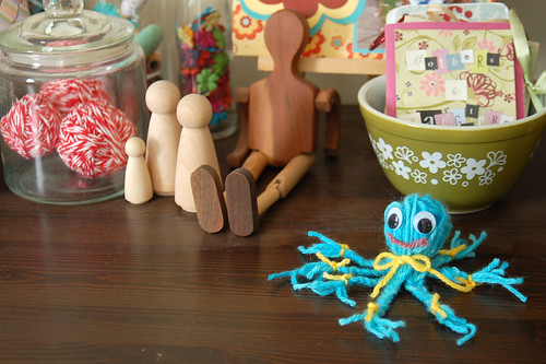 Yarn octopus.