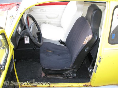 vw beetle interior. Split Personality VW Bug