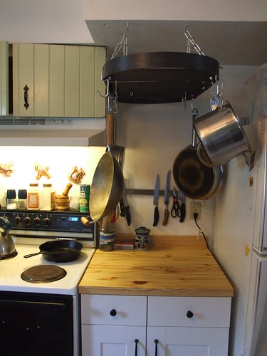one corner at a time - new kitchen setup