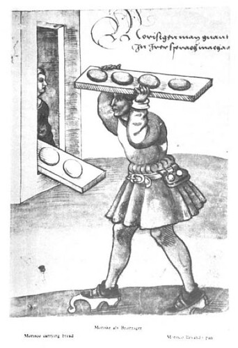 Morisco llevando pan al horno