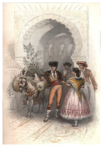 016-Granada-Aguador y bohemios-Voyage pittoresque en Espagne et en Portugal 1852- Emile Bégin