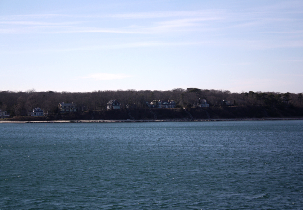 vineyard haven from the ferry