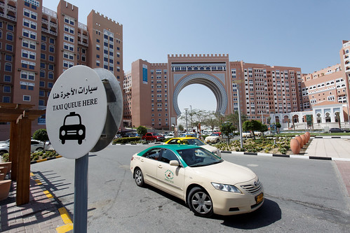 Taxi Stand at Ibn Battuta Mall
