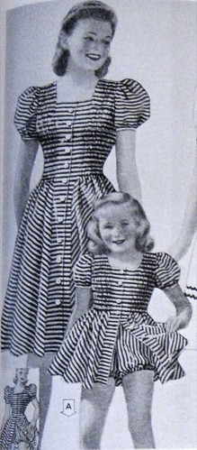 Mommy and Me 1940s Playsuits