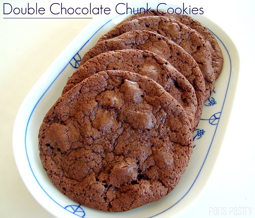 Double-Chocolate Chunk Cookies