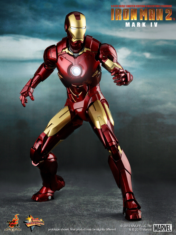 Iron Man 2 Mark IV hot Toys