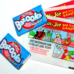 Photo by Rob Madeo. Gum by Bazooka.