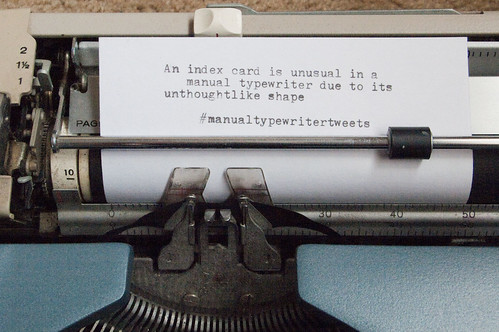 Manual Typewriter Tweets 01