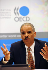 US Attorney General Eric H. Holder at OECD