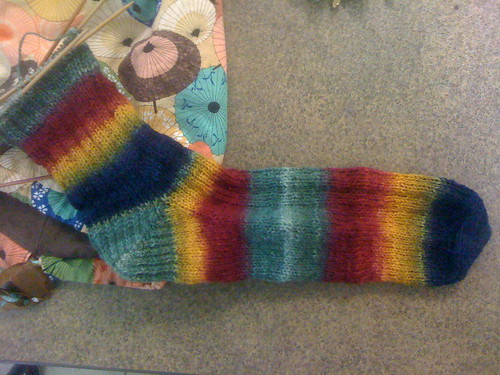 sock progress