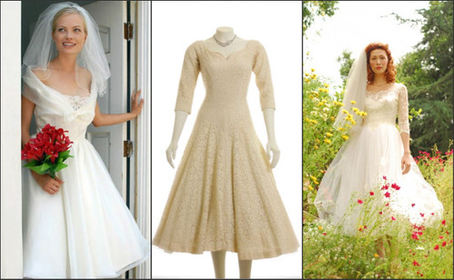 Vintage bridal gowns It's pretty hard to resist accenting my everyday 