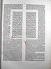 Page of Text with Coloured Headings and Initials from "Institutiones"