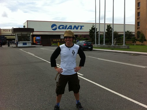 9-10 in front of Giant factory