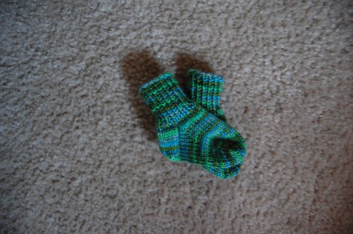 FO: Baby socks