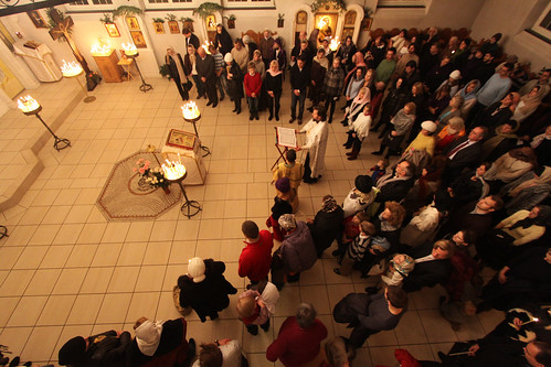 Weihnachtsmesse 2010 in der Russisch-orthodoxen Auferstehungskirche in Z