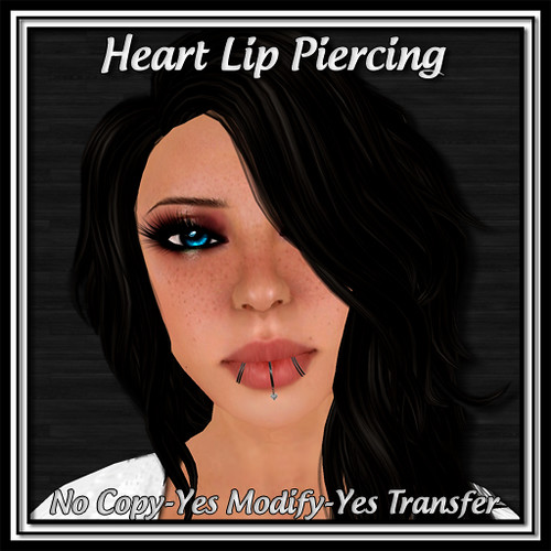 ICED - Heart Lip Piercing 
