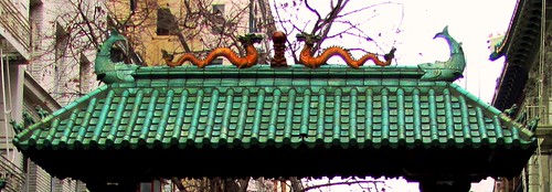 chinatown gate detail