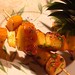 Brochettes d'Ananas et de Mangue