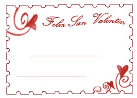 tarjetas para regalos de san valentin