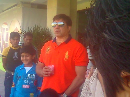 sunny deol wife images. Sunny Deol with his kid at