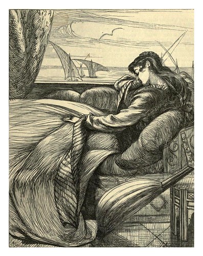 020-La bella esclava- A.B. Hougston-Dalziel's Illustrated Arabian nights' entertainments (1865)