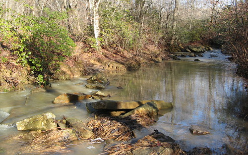 Creek crossing on Section 13