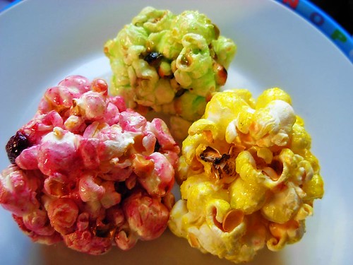 Recipe for popcornballs