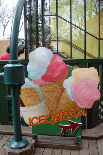 Ice cream sign, Ghibli Museum