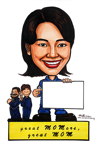 Caricature for Ministry of Manpower - 5