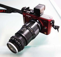 Panasonic Lumix GF1 135mm F4 Tele-Elmar lens