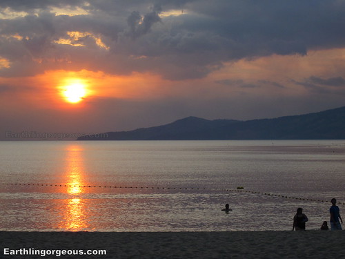view of sunset at Anvaya Cove Bataan