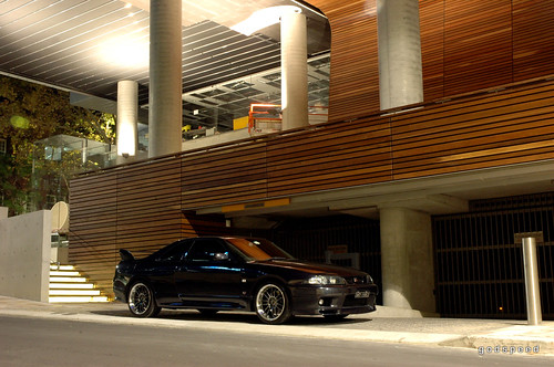 Skyline R33 Black. Nissan Skyline R33 GT-R at The