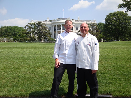 kyle richardson. Michael McGreal and Kyle Richardson on South Lawn of White House