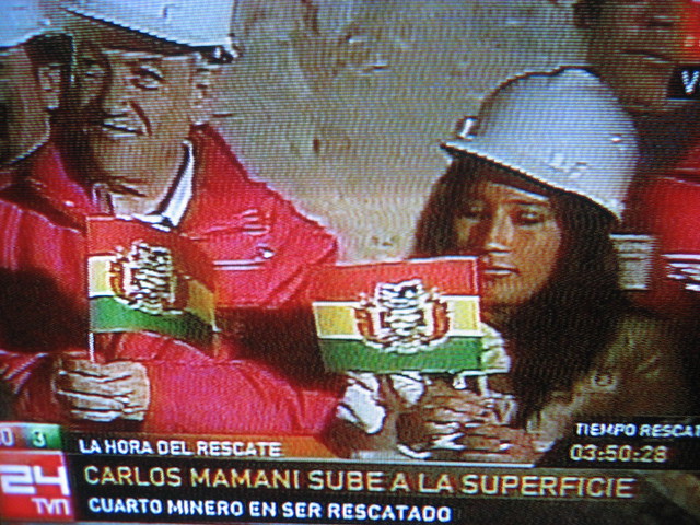 minero Boliviano Carlos Mamani Sebastián Piñera