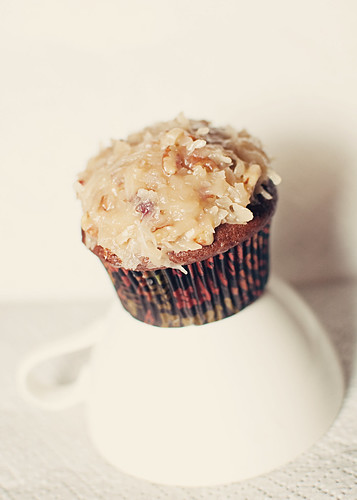 cupcake of the month.7: German Chocolate